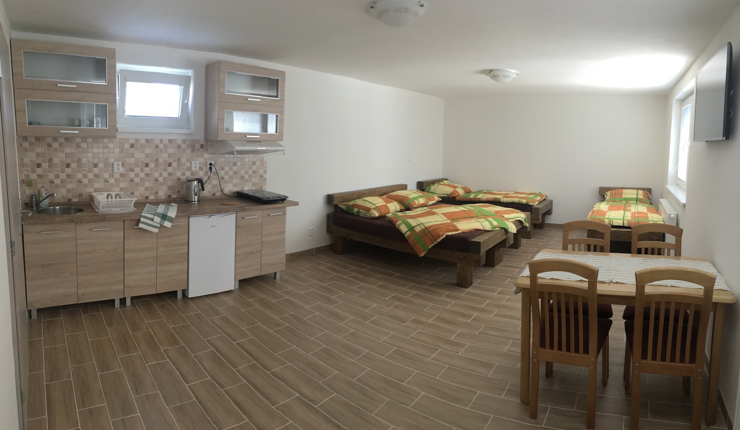 Čtyřlůžkový apartmán