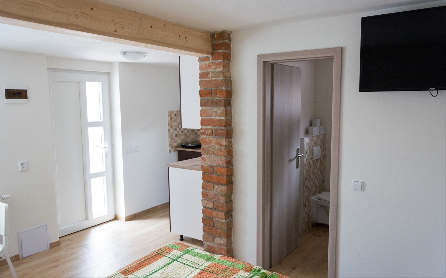 Samostatný vstup do apartmánu